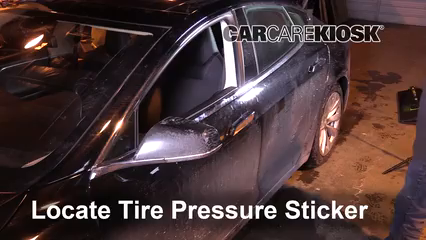 2014 Tesla S Electric Tires & Wheels Check Tire Pressure